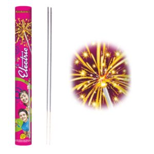 50 CM ELECTRIC SPARKLER (50 செ.மீ சாதா கம்பி) (5 Pcs/Box)