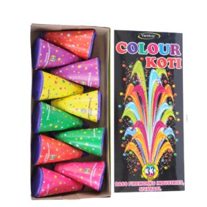 COLOUR KOTI 3 COLOURS (பூச்சட்டி கோட்டி) - 10 Pcs/Box