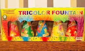TRI COLOUR FOUNTAINS ( ட்ரை கலர் பவுண்டேன்) - 5 Pcs/Box